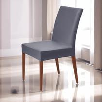 Kit 6 Capa Protetora Para Cadeira Hidro-repelente Malha Lisa