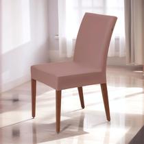 Kit 6 Capa Protetora Para Cadeira Hidro-repelente Malha Lisa