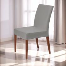 Kit 6 Capa Protetora Para Cadeira Hidro-repelente Malha Lisa