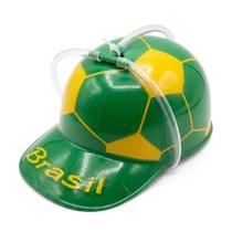 Kit 6 Capacete Para Bebidas Brasil - Futebol Kit 6 Capacete Para Bebidas Brasil - Futebol
