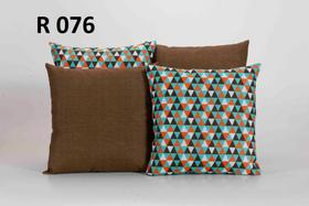 Kit 6 Capas Almofadas Lindas Decorativas Sala Sofá C/ Ziper