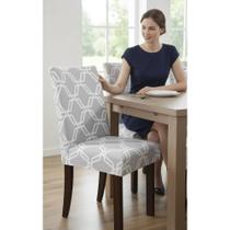 Kit 6 Capas Cadeira Jantar Elastex Luxo Estampadas