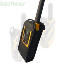 Kit 6 Capas Couro para Walkie Talkie Intelbras RC4100 RC4102