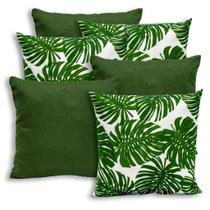 Kit 6 Capas de Almofada c/ Zíper 40x40cm Gorgurinho