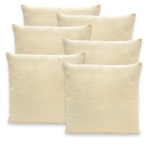 Kit 6 Capas de Almofadas Favinho 40x40 C/ Zíper PIQUET Estampadas