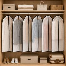 kit 6 CAPAS PROTETORA PARA ROUPAS 60x100CM KIT COM 6 UNIDS ANTIMOFO RESPIRÁVEL COM ZÍPER IMPERMEAVEL - SEVENX kit 6 CAPAS PROTETORA PARA ROUPAS 60x100CM KIT COM 6 UNIDS ANTIMOFO RESPIRÁVEL COM ZÍPER IMPERMEAVEL - SEVENX