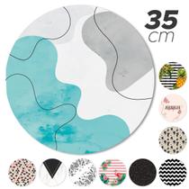 Kit 6 Capas Sousplat Jogo Americano Sala Jantar Ondas