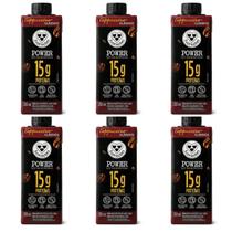 Kit 6 Cappuccino 3 Corações Power 250ml Café Cacau Canela Sem Açúcar Adicionado Kit 6 Cappuccino 3 Corações Power 250ml Café Cacau Canela Sem Açúcar Adicionado