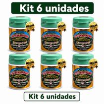 Kit 6 Cápsulas de Castanha Indiana Concentrada Suplemento Natural
