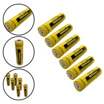 Kit 6 Cargas Recarregáveis 9800mAh 3.7V para Lanternas
