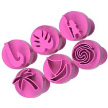 Kit 6 Carimbo Brigadeiro Moana - Cor Sortida