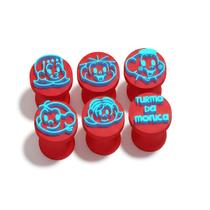 Kit 6 Carimbo Turma da Monica - Brigadeiro - Docinhos