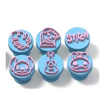 Kit 6 Carimbos Marcador Brigadeiro/Doces Lilo e Stitch Modelo 4