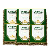 Kit 6 Carqueja Folhas Secas 30g Chamel Embalagem Lacrada