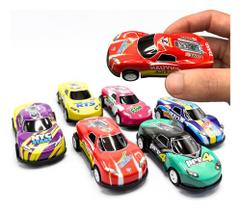 Kit 6 Carrinhos De Fricção Racing Estilo Hotwheels Brinquedo Kit 6 Carrinhos De Fricção Racing Estilo Hotwheels Brinquedo