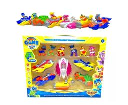 Kit 6 Carrinhos Patrulha Canina Brinquedos Coleção Fricção Kit 6 Carrinhos Patrulha Canina Brinquedos Coleção Fricção