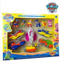 Kit 6 Carrinhos Patrulha Canina Brinquedos Coleção Fricção Kit 6 Carrinhos Patrulha Canina Brinquedos Coleção Fricção