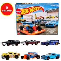 Kit 6 Carros Hot Wheels Legends Colecionável 1:64 HLK50 Mattel
