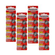 Kit 6 Cartelas Baterias Panasonic Cr2032 3V 30 Unidades Kit 6 Cartelas Baterias Panasonic Cr2032 3V 30 Unidades