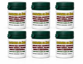 Kit 6 Castanha da India Indiana Original 15 Capsulas Suplemento alimentar Kit 6 Castanha da India Indiana Original 15 Capsulas Suplemento alimentar