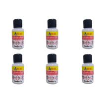 Kit 6 Catalisadores Massa Plástica Iberê Secagem Rápida Alta Aderência Funilaria Pintura Automotiva