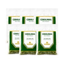 Kit 6 Cebolinha Desidratada 30g Chamel Uso Culinário Kit 6 Cebolinha Desidratada 30g Chamel Uso Culinário