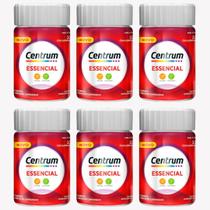 Kit 6 Centrum Essencial Suplemento Alimentar 30 comprimidos Kit 6 Centrum Essencial Suplemento Alimentar 30 comprimidos
