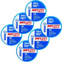Kit 6 Cera Finalizadora Antifrizz 80g - Infinity