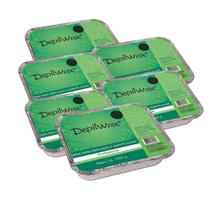 Kit 6 Ceras Depilatórias Barra Algas 1 Kg Depilwax
