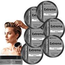 Kit 6 Ceras Fixadora Capilar à Base de Cera de Abelha Mirras 150g