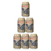 Kit 6 Cerveja Anchor Liberty Ale USA 355ml Apenas Coleção