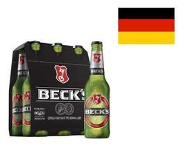 Kit 6 Cerveja Premium Becks Importada 330ml - Alemanha