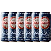 Kit 6 Cerveja Província Pilsen 0,0% Álcool Lata 473ml Kit 6 Cerveja Província Pilsen 0,0% Álcool Lata 473ml