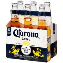 Kit 6 Cervejas Corona Premium Long Neck 330 Ml