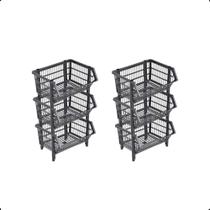 Kit 6 Cesto Expositor Mec Kit 6 Cesto Expositor Mec