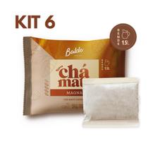 Kit 6 Chá Mate Tostado Magna Baldo - Sachê 25g cada