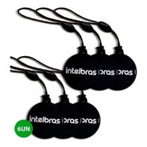 Kit 6 Chaveiros RFID XID 1000 Intelbras 13,56MHz À Prova DÁgua Controle de Acesso