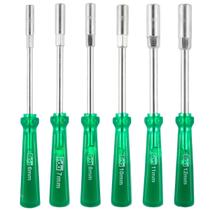 Kit 6 Chaves Canhão 6 A 12Mm Aço Cr-V Longa Eda Profissional