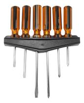 Kit 6 Chaves Fenda E Phillips Média Eda