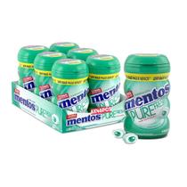 kit 6 Chiclete Mentos Pure Fresh WHITEGRENN zero açucar 92g kit 6 Chiclete Mentos Pure Fresh WHITEGRENN zero açucar 92g