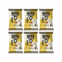 Kit 6 Chips de Batata-Doce Mostarda e Mel Snack Gourmet 45g Do Johnny