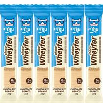 Kit 6 Choco Wheyfer Chocolate Branco Crocante 6G De Prot
