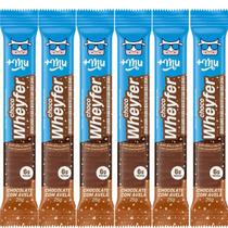 Kit 6 choco wheyfer chocolate c avelã crocante 6g de proteina 25g +mu Kit 6 choco wheyfer chocolate c avelã crocante 6g de proteina 25g +mu