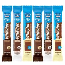 Kit 6 choco wheyfer proteico chocolate crocante chocolate c coco baunilha +mu Kit 6 choco wheyfer proteico chocolate crocante chocolate c coco baunilha +mu