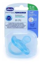 kit 6 chupetas chicco physio forma soft 6-16m azul