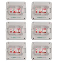 Kit 6 Clamper Mobi Box 220v 8kw C Cp - 25881 Kit 6 Clamper Mobi Box 220v 8kw C Cp - 25881