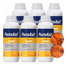 Kit 6 Cleanmax Selador Para Rejunte Portokoll 1l Base Água Kit 6 Cleanmax Selador Para Rejunte Portokoll 1l Base Água