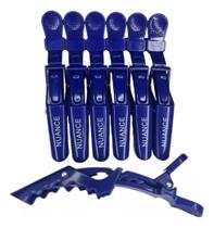 Kit 6 Clips De Cabelo Profissional Prendedor Jacaré Nuance Kit 6 Clips De Cabelo Profissional Prendedor Jacaré Nuance