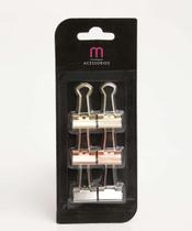 Kit 6 Clips Para Marcações Metalizado Marisa-04270