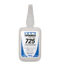 Kit 6 Cola Adesivo Instantânio 725 Tek Bond
